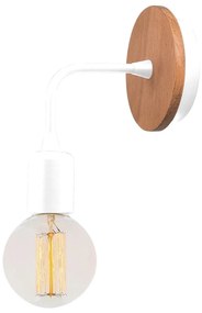 Biało-naturalny kinkiet Dartini – Opviq lights
