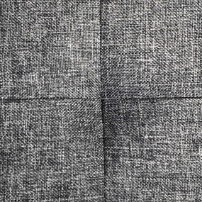 Stołek z uchylną pokrywą OTTOMAN 76x38 cm, ciemnoszary