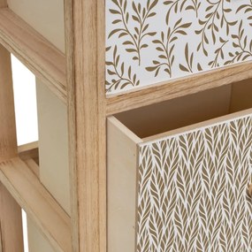 Wysoka komoda z litego drewna paulowni 34x78 cm – Casa Selección