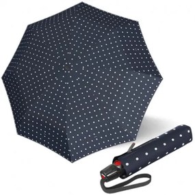 KNIRPS T.200 KELLY DARK NAVY - elegancki damski w pełni automatyczny parasol