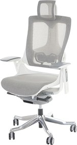 Krzesło biurowe MERRYFAIR Adelaide,  biało-szary