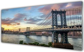 Panel Kuchenny Stalowy Gigant Nad Rzeką