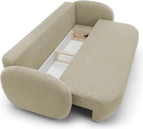 Sofa OLIO z funkcja spania i pojemnikiem BEŻOWY ARAGON 03