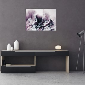 Obraz na szkle - Fioletowy marmur N⁰2 (70x50 cm)
