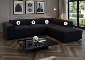 Narożnik modułowy Shaggy – nowoczesny design i wyjątkowy komfort do salonu
