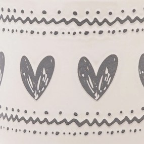 Ceramiczny kubek Serca I, 450 ml