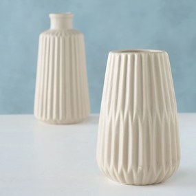 Wazon ceramiczny z tłoczonym wzorem ESKO, 17 cm