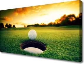 Obraz na płótnie Perfekcyjne Pole Golfowe