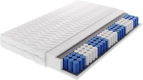 Materac NOCTIVO sprężynowy kieszeniowy dwustronny średnio twardy H3 - 80x200