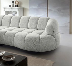 Narożnik VELPA S z elektryczną regulacją siedziska Prawostronny wolnostojący w tkaninie PUENTE 06 WERSAL