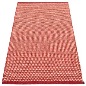 Czerwony dywan odpowiedni na zewnątrz 85x160 cm Effi Dark Red – Pappelina