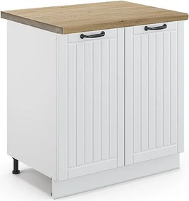 Szafka pod zlew biały domek wiejski 80x60x82 fame-line