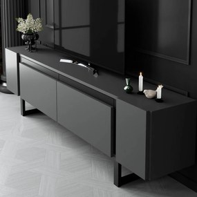 Stolik pod telewizor Yildiz Anthracite and Black
