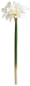 Kwiat sztuczny Amarylis 62 cm cream