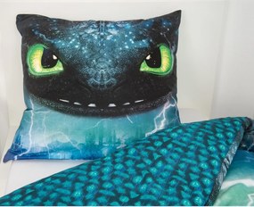 Herding Bawełniana pościel Dragons, 135 x 200 cm, 80 x 80 cm