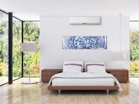 Obraz - abstrakcja 3D (170x50 cm)