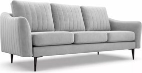 Sofa Valoris 3-osobowa welur – nowoczesna kanapa wolnostojąca do salonu