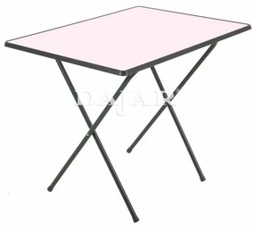 Stolik turystyczny Sevelit 60 x 80 cm biały / zielony PATIO