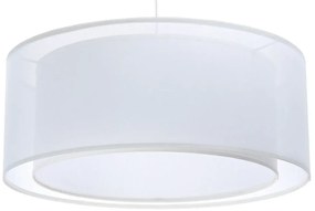 Biała okrągła lampa wisząca nad stół - S436 F0-F31