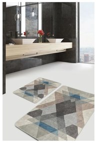 Aksamitne dywaniki łazienkowe zestaw 2 szt. 60x100 cm – Mila Home