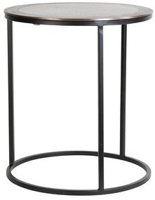 Metalowe okrągłe stoliki zestaw 2 szt. ø 50 cm Talca – Light &amp; Living