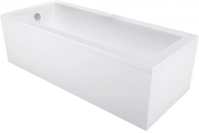 Mexen Cubik wanna prostokątna 150 x 70 cm z obudową, biała - 55031507000X