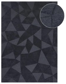 Szary dywan wełniany 290x200 cm Shard – Flair Rugs