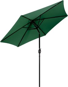 Duży parasol ogrodowy łamany, skośny SL-UM003C, zielony