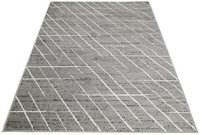 Stylowy szary dywan w nowoczesnym stylu R1-R15