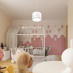 Lampa wisząca SOWY 40 biała SOLLUX  LIGHTING