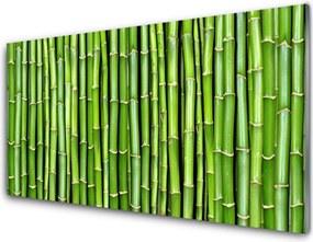 Dekor Szklany do Kuchni Kompozycja Z Pędów Bambusa