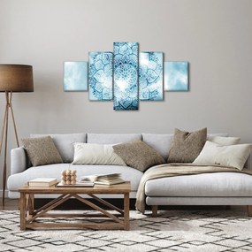 Obraz - Niebiańska mandala (125x70 cm)