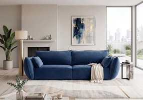 Sofa 2 Cookie tapicerowana Manila 26 granatowa 208 cm