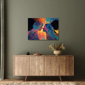 Obraz na szkle - Kosmiczna miłość (70x50 cm)