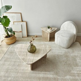 Zestaw stolików konferencyjnych Ballare Travertine, 2 szt.