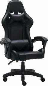 Fotel Gamingowy REMUS | Czarny | 66x62x125 cm | Gamingowy