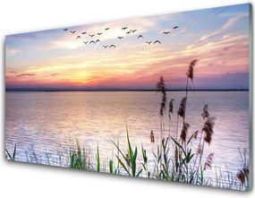 Panel Szklany Niebiański Spokój nad Morzem