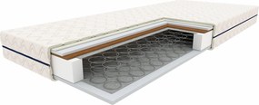 Materac bonelowy z kokosem 90x200 H5-T37