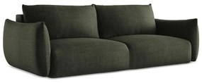 Zielona rozkładana sofa 230 cm Leila – Makamii