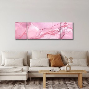 Obraz - Różowy marmur (170x50 cm)
