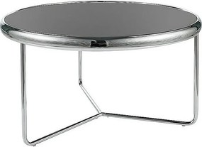 Ława SCARLET czarna/chrom