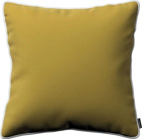 Poszewka Laura na poduszkę kolor zielony tkanina połyskliwa, welwetowa