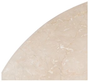 Okrągły stół z marmurowym blatem ø 120 cm – Ixia