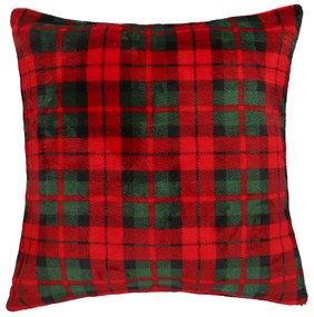 Poszewka dekoracyjna TARTAN w kratę 45x45 cm HOMLA