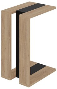 Stolik w dekorze dębu 40x30 cm Macha – Marckeric