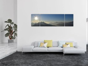 Obraz - Nad szczytami gór (170x50 cm)