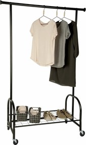 Wenko Metalowy stojak na kółkach z pojemnikiem nabuty PROFI