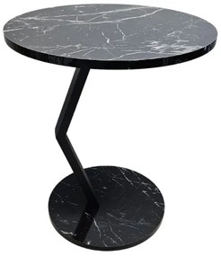 Stolik boczny, kawowy, kolor czarny