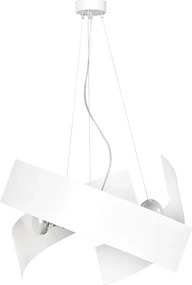 Biała nowoczesna lampa wisząca regulowana - 3X D026 Z4-L38