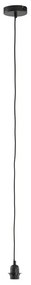 Czarna lampa wisząca ø 5,5 cm Viggo – Light &amp; Living